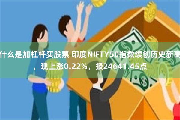 什么是加杠杆买股票 印度NIFTY50指数续创历史新高，现上涨0.22%，报24641.45点