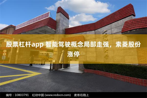股票杠杆app 智能驾驶概念局部走强，索菱股份涨停