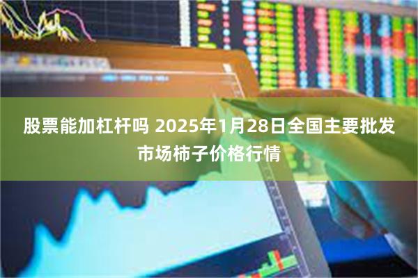股票能加杠杆吗 2025年1月28日全国主要批发市场柿子价格行情