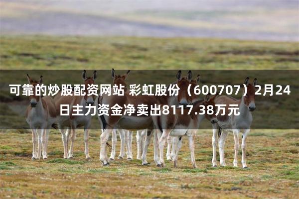 可靠的炒股配资网站 彩虹股份（600707）2月24日主力资金净卖出8117.38万元