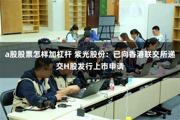 a股股票怎样加杠杆 紫光股份：已向香港联交所递交H股发行上市申请