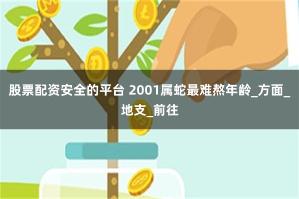股票配资安全的平台 2001属蛇最难熬年龄_方面_地支_前往